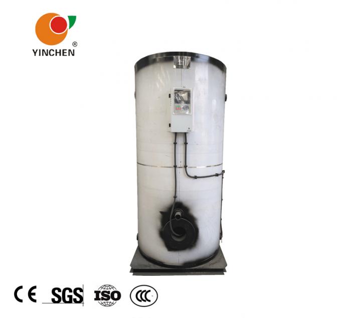100 kilogramos caldera de tubo de agua vertical de 200 kilogramos/caldera de vapor de la eficacia alta del combustible de gas