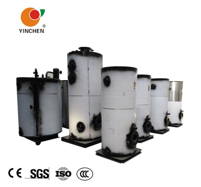 100 kilogramos caldera de tubo de agua vertical de 200 kilogramos/caldera de vapor de la eficacia alta del combustible de gas