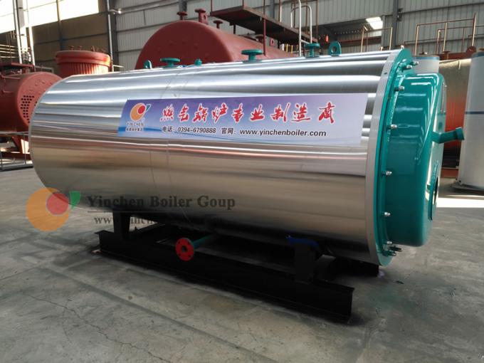 Serie de la marca WNS de Yinchen 0.3-20 toneladas de fuego horizontal del tubo del gas de caldera de vapor de fuel