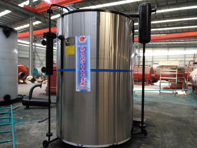 La instalación fácil empaquetó 1ton-4ton el tipo vertical caldera de vapor del aceite para la industria textil
